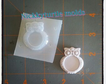 Olw circle setting  Flexible Plastic Resin Mold