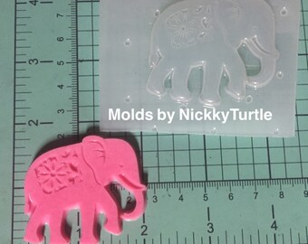 Elephant Flexible Plastic Resin Mold