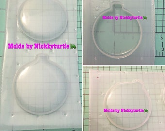 Round  2 inch Flexible Plastic Resin Mold