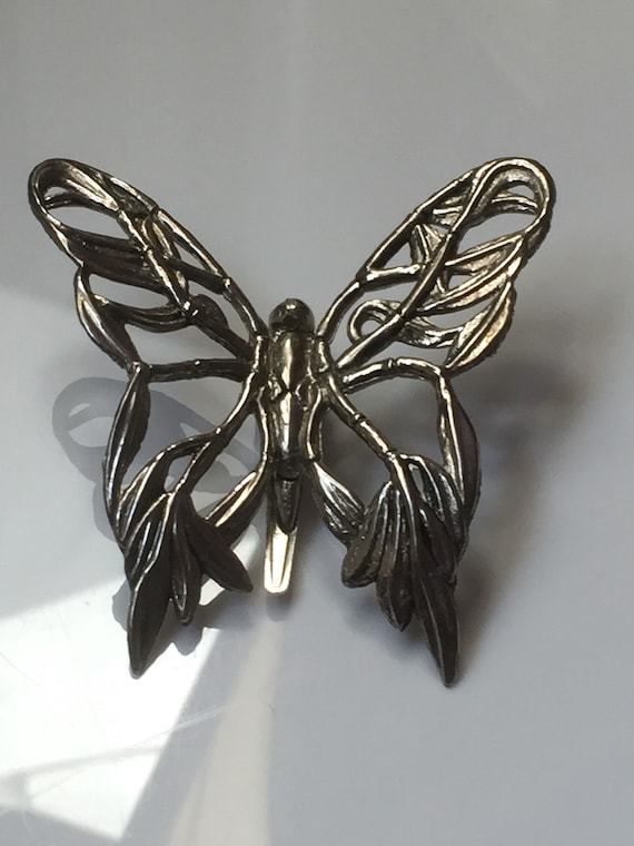 John Hardy Butterfly Figural Dress/Scarf Clip, cir