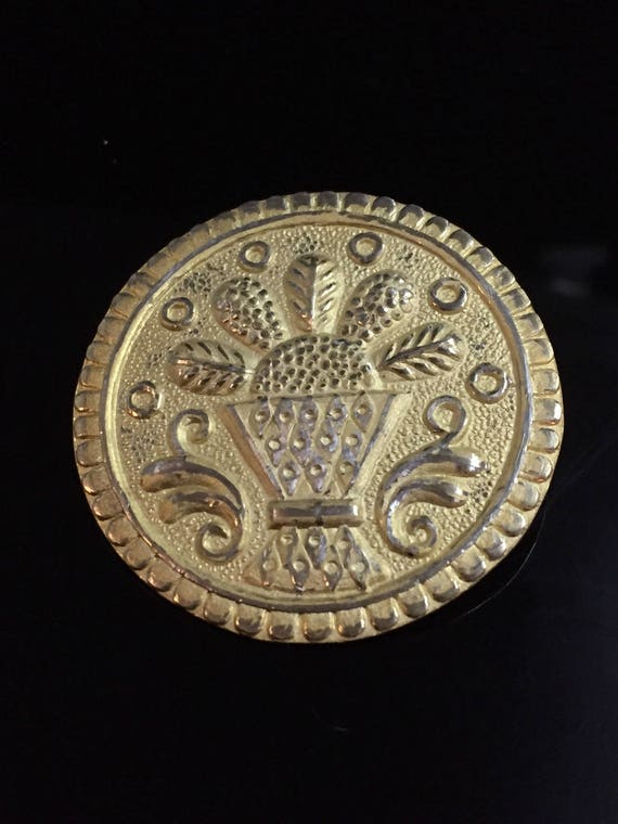 Byzantine Vermeil 925 Brooch. - image 1