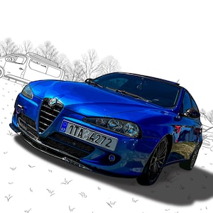 Alfa Romeo 147 – Digital Elegance with Italian Soul