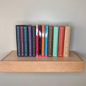 Handmade Nursery Book Ledge Shelf: Floating Wooden Bookshelf