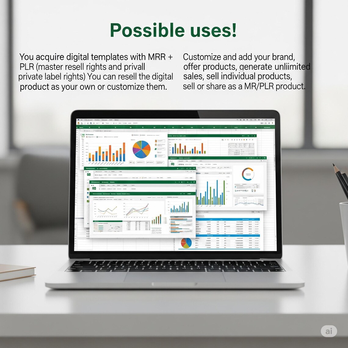 500+ Excel Bundle MRR + PLR - Excel Templates Templates Bundle / Sheets ...