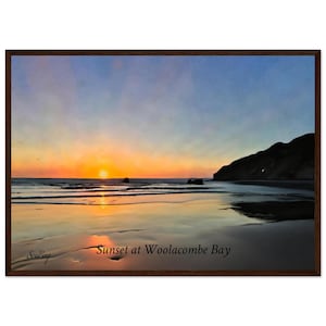 Woolacombe Bay Sunset