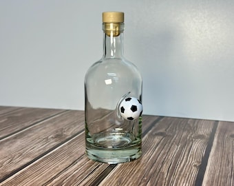 Football Whiskey Decanter – Unique Barware Gift for Soccer Fans & Whiskey Lovers