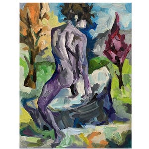 Pintura de figuras Pintura abstracta de figuras Pintura al óleo de figuras Pintura mural de figuras Pintura original de figuras Pintura impresionista de figuras Arte