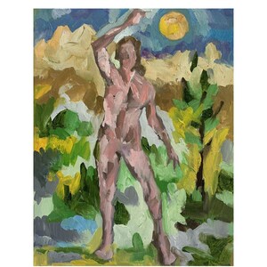 Pintura de figuras Pintura abstracta de figuras Pintura al óleo de figuras Pintura mural de figuras Pintura original de figuras Pintura impresionista de figuras Arte