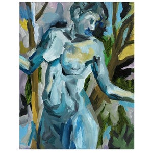 Pintura de figuras Pintura abstracta de figuras Pintura al óleo de figuras Pintura mural de figuras Pintura original de figuras Pintura impresionista de figuras Arte