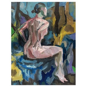 Pintura de figuras Pintura abstracta de figuras Pintura al óleo de figuras Pintura mural de figuras Pintura original de figuras Pintura impresionista de figuras Arte