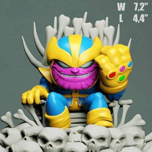 Chibi Thanos - STL File for 3D Printing