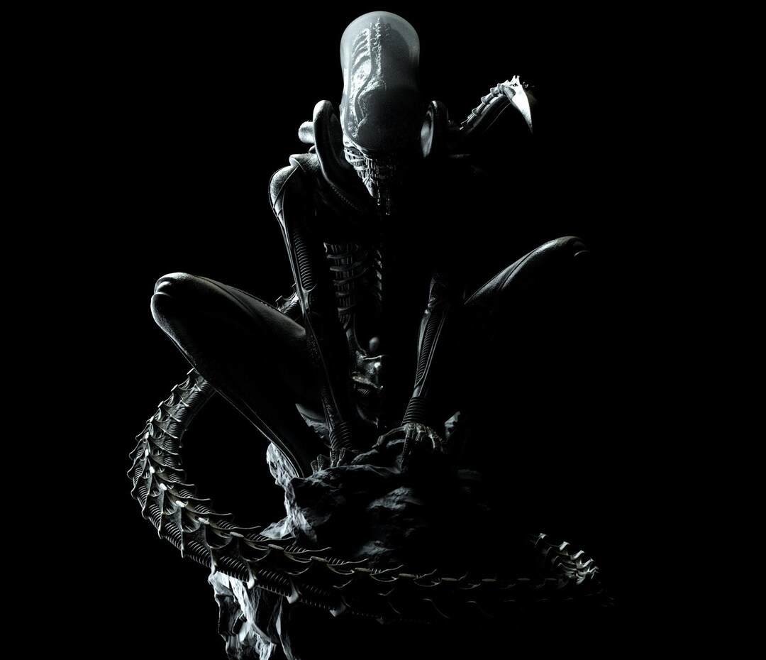 XENOMORPH 3D STL Model for 3D Printing - Alien Creature - Etsy