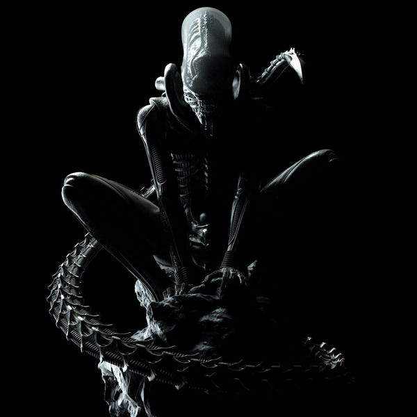 XENOMORPH 3D STL Model for 3D Printing - Alien Creature
