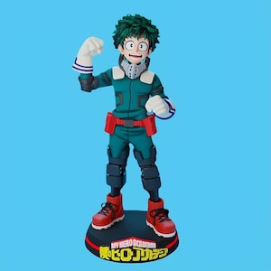Izuku Midoriya STL – My Hero Academia 3D Model