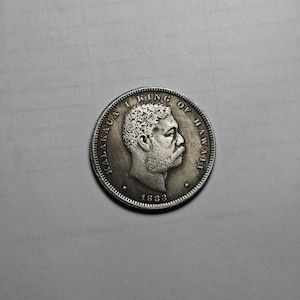hawaii coin, coin kingdom of hawaii 1/2 dollar