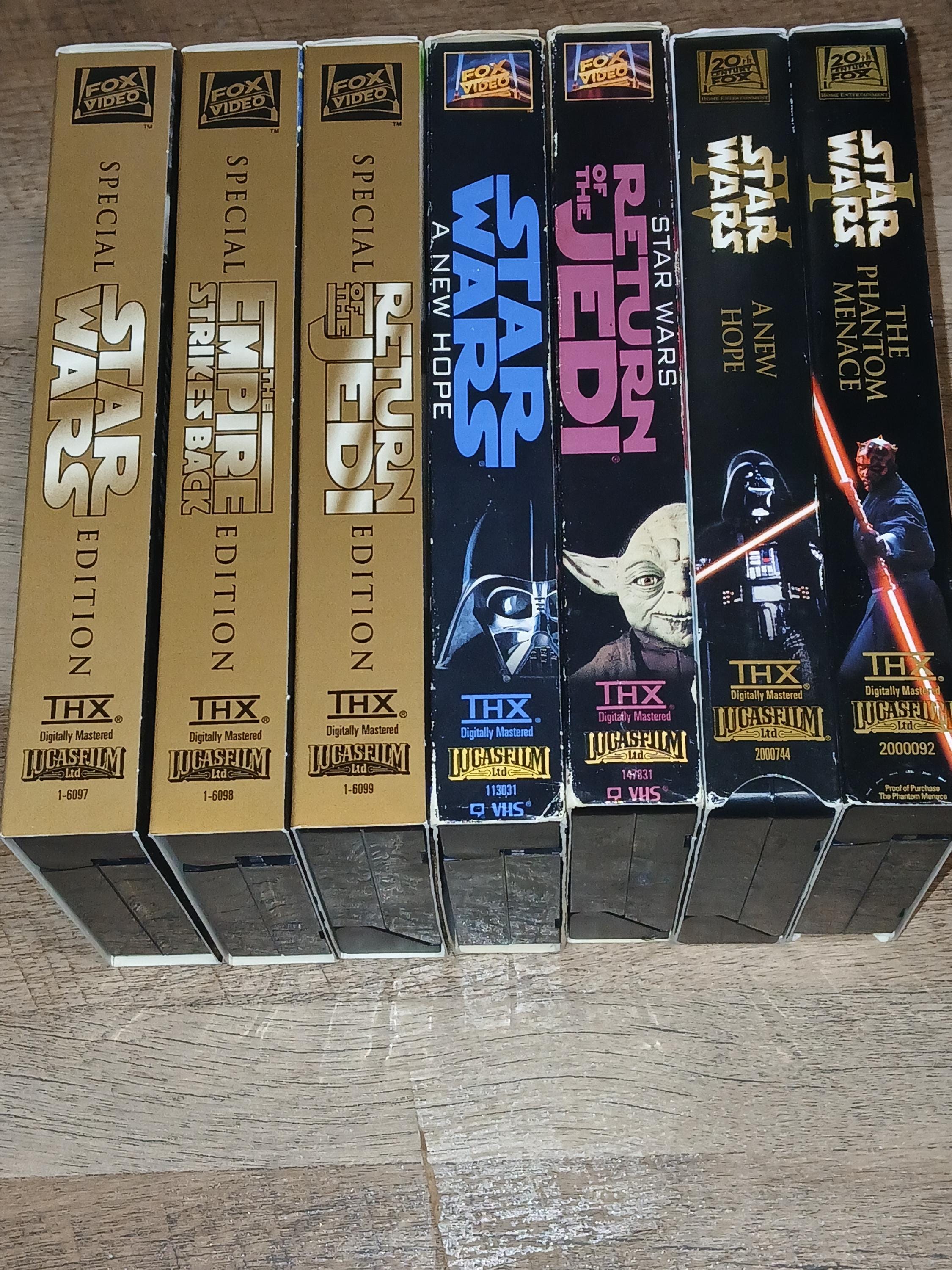 Starwars trilogy vhs - Etsy 日本