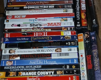 Wählen Sie Ihren DVD Film • Drama, Komödie, Action • 90er Jahre 2000er Jahre Nostalgie (Getestet & Funktioniert)