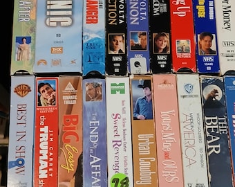 Vintage VHS Film - Klassiker der Filme der 80er / 90er Jahre, Titel nach Wahl