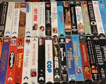 Vintage VHS Film – 80er/90er Jahre Filmklassiker, getestetes Tonband