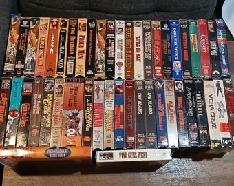 Klassische Western VHS Filme • Vintage Cowboy Filme • 50er-90er Jahre Nostalgie