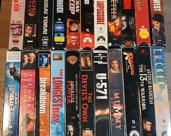 Film VHS d'epoca / Azione, Avventura, Classici - Scegli il tuo titolo