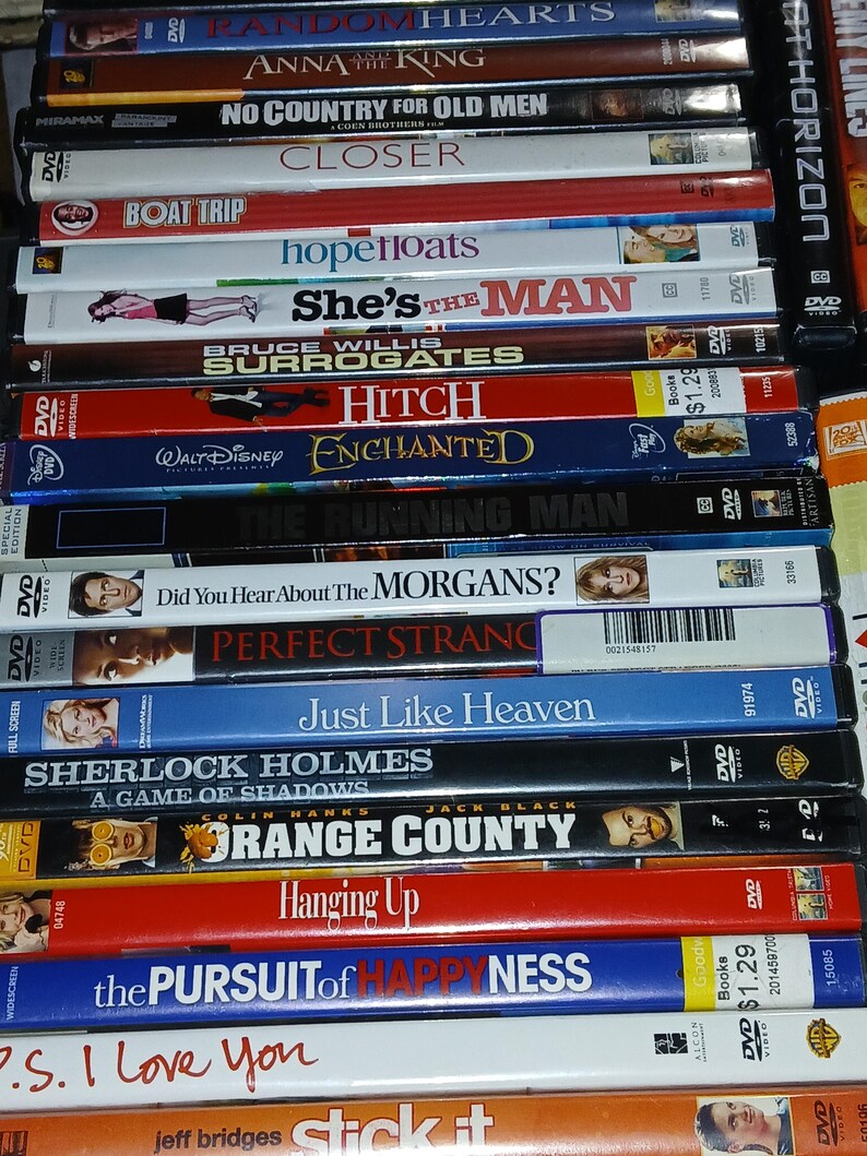 Choose Your DVD Movie • Drama, Comedy, Action • 90s 2000s Nostalgia ...