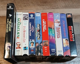 Vintage Christmas VHS Tape – Holiday Movie Classics