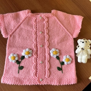 HAND-KNITTED CARDIGAN