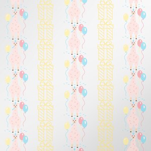 Wrapping paper roll - Happy Llama