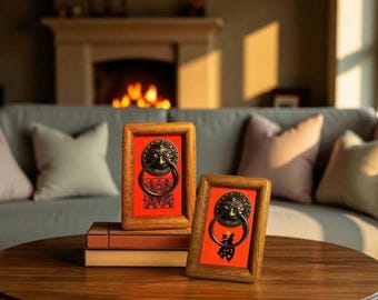 Hand-Blessed Taoist Protection Talisman: Door God Gift Set-Customizable Consecration Service