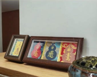 Handwritten Taoist Talismans – Small Altar Set with Blessings-Customizable Consecration Service