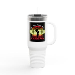Legendary Dad Insulated Travel Mug, 40oz - Perfect Gift for Father&#39;s Day, Outdoor Adventures, Coffee Lovers, Men&#39;s Travel Mug, Custom [...]