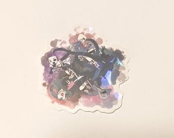 LIMITED EDITION Bad Sanses Stickers (2 Stickers)