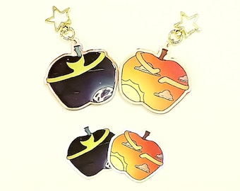 DreamTale Apple Bundle (1 Keychain, 2 Stickers)
