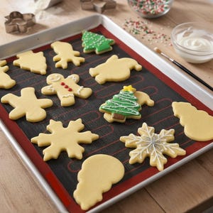 FAST SHIP! Undecorated Christmas Sugar Cookies, ( 1 Dozen ) Plain Holiday Cookie Cutouts, Real Butter