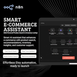 Slimme AI-assistent voor e-commerce: automatisering van product zoeken, inventarisatie en RAG-kennis