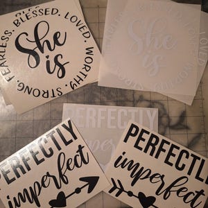 permanent vinyl decals