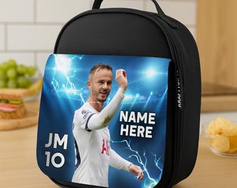 personalised lunch not on the high street lunch bag