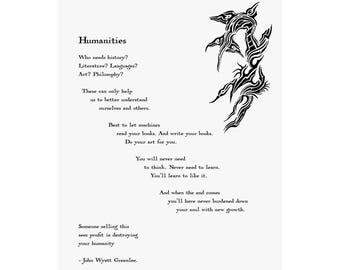Humanities Poem and Artwork