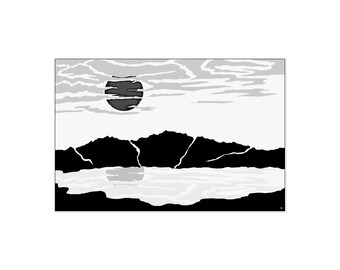 Great Salt Lake Sunset Print