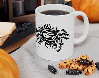 Disheveled Spider Ceramic Mug, (11oz, 15oz)
