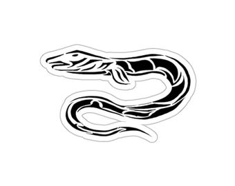 Surprised Eel 2x2 inch Sticker
