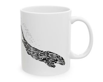 Diving Otter Mug (11oz, 15oz)