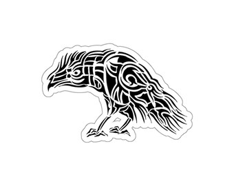 Grumpy Raven 3"x3" sticker