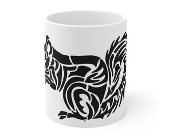 Squirrel Print 11 oz Mug