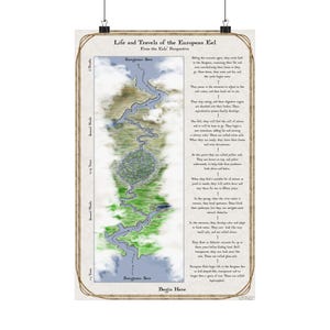 Levenscycluskaart voor paling