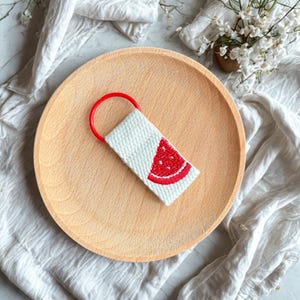 Embroidery Image Tag | Personalized Back to School Keychain | Kids Name Tag | Backpack Tag | Name Key Chain | Lunch Bag Tag