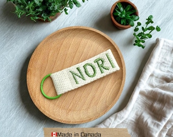 Mini Personalized Embroidered Name Label • Custom Backpack & Lunchbox Accessory • Kids School Supply Essential