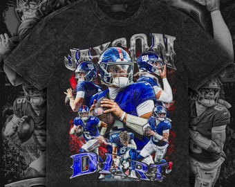 Jaxson Dart Retro Design Tee | Vintage Football PNG | Digital Download | Front Artwork | 300 DPI | with Halftone File | Ready to Print