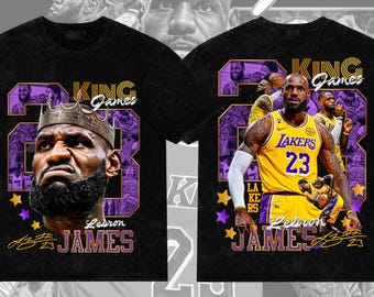 LeBron James PNG Design Back2Back – Retro Vintage Style | 16x20in Digital Download for DTF/DTG Printing | Ready to Print